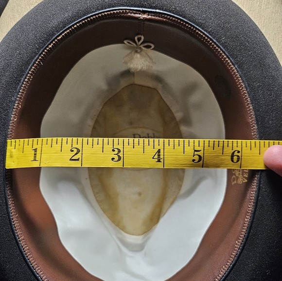 1940's Dobbs Veluna Vintage Dapper Fedora Hat - Picture 13 of 13